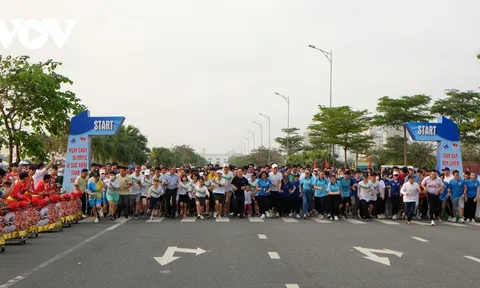 Đà Nẵng: Hơn 3.000 người tham gia Ngày chạy Olympic vì sức khỏe toàn dân năm 2023