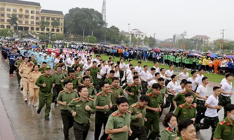 Yên Bái phát động Ngày chạy Olympic vì sức khỏe toàn dân năm 2023