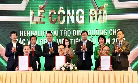 Herbalife Việt Nam tài trợ sản phẩm dinh dưỡng cho 165 vận động viên xuất sắc