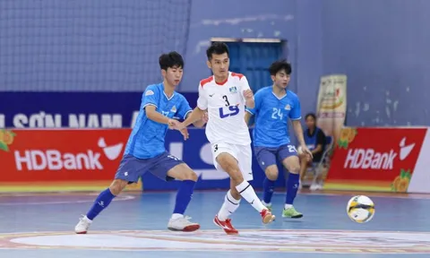 Giải Futsal vô địch quốc gia 2023: "Thiệt đơn thiệt kép", Thái Sơn Nam thắng nhọc Cao Bằng