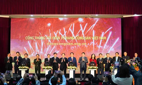 Khai trương Cổng Thông tin điện tử Đảng Cộng sản Việt Nam