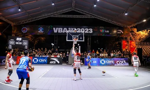 Công bố lịch thi đấu chặng cuối giải VBA 3x3 Prime 2023