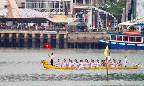 Giải Đua thuyền Rồng huyện Cát Hải tranh Cúp Báo Hải Phòng lần thứ 27 năm 2023