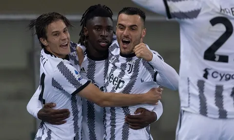 Vòng 28 Serie A 2022-2023 > Juventus - Hellas Verona (1 giờ 45 ngày 2/4): “Lão bà” tiếp tục thẳng tiến