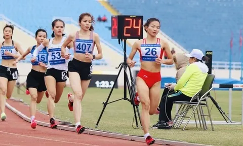 Tổ chạy dài Điền kinh Việt Nam tập huấn tại Nghệ An