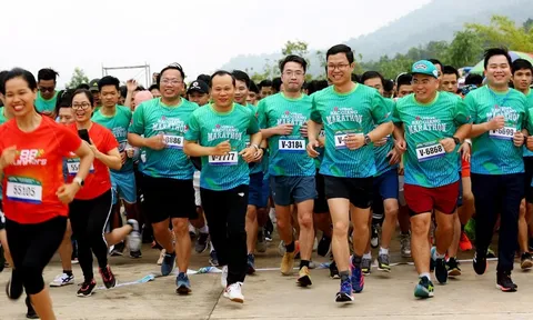 Hơn 2.100 vận động viên đăng ký tham gia giải Marathon “Bước chạy tới đỉnh thiêng” năm 2023