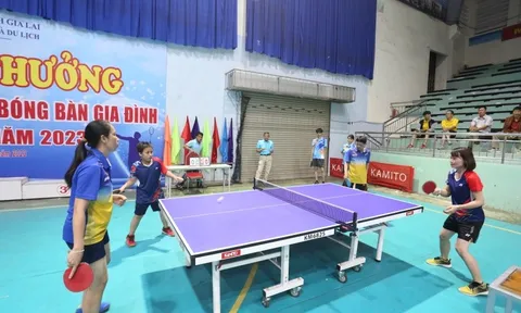 Giải Cầu lông, Bóng bàn gia đình tỉnh Gia Lai năm 2023