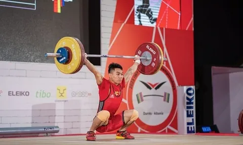 Đô cử K' Dương giành danh hiệu “Vận động viên xuất sắc nhất” giải Cử tạ Thanh thiếu niên thế giới 2023