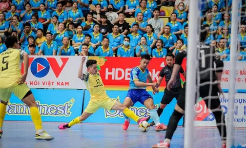 Vòng 4 giải Futsal vô địch quốc gia 2023: Sahako khẳng định sức mạnh, Cao Bằng xuống cuối bảng