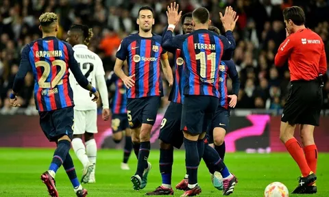 Bán kết lượt về Cúp nhà Vua 2022-2023 > Barcelona - Real Madrid (2 giờ ngày 6/4): Giữ vững lợi thế