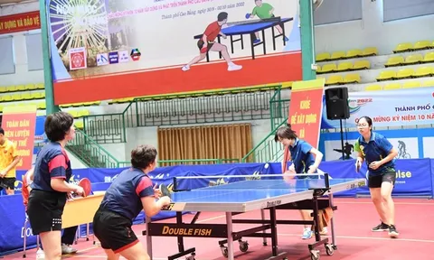 Phát triển phong trào thể dục thể thao ở thành phố Cao Bằng