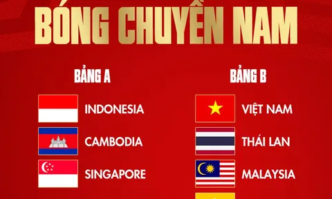 SEA Games 32: Bốc thăm chia bảng môn Bóng chuyền trong nhà