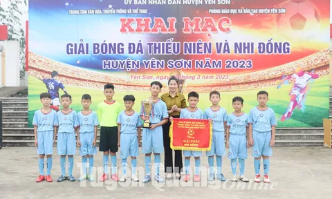 Giải Bóng đá Thiếu niên, Nhi đồng huyện Yên Sơn năm 2023