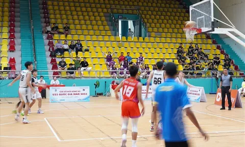 Hơn 100 vận động viên dự giải vô địch Bóng rổ U23 quốc gia 2023