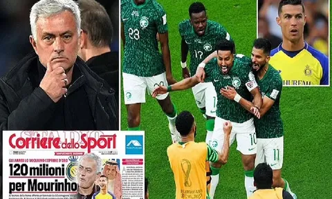 Huấn luyện viên Jose Mourinho được đề nghị mức lương cao nhất thế giới
