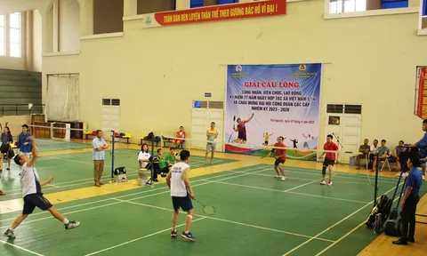 Giải Cầu lông Công đoàn Liên minh Hợp tác xã tỉnh Thái Nguyên