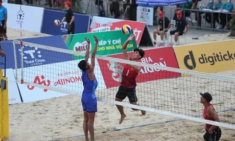 Tập trung đội tuyển bóng chuyền bãi biển nam Việt Nam chuẩn bị cho SEA Game 32