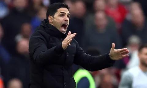 Ông Mikel Arteta không tiếc lời khen ngợi Liverpool
