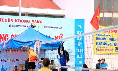Giải Bóng chuyền nam, nữ huyện Krông Năng năm 2023