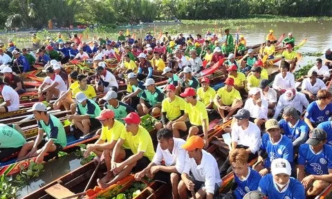 Giải đua Ghe Ngo huyện Châu Thành năm 2023