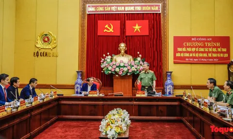 Đánh giá thực chất kết quả phối hợp trong công tác thể dục thể thao giữa Bộ Công an và Bộ Văn hóa, Thể thao và Du lịch