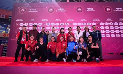 Vật Việt Nam trắng tay tại giải vô địch châu Á 2023