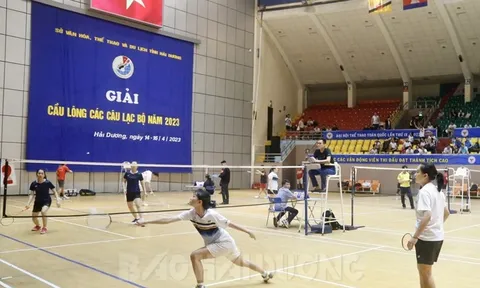Giải Cầu lông các câu lạc bộ tỉnh Hải Dương năm 2023