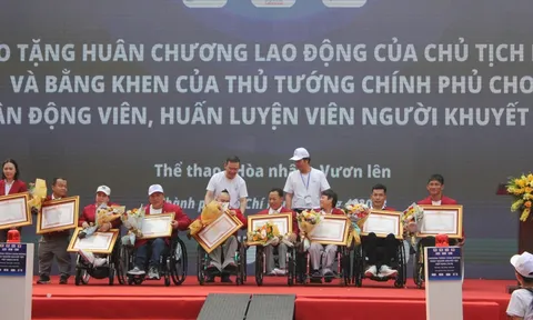 Nhân kỷ niệm 43 năm Ngày Người khuyết tật Việt Nam: “Thể thao - Hòa nhập - Vươn lên”