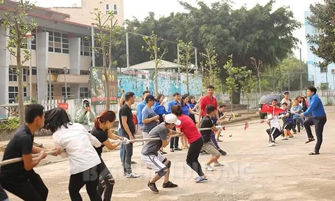 Hơn 100 thanh niên khuyết tật Hải Dương giao lưu thể thao