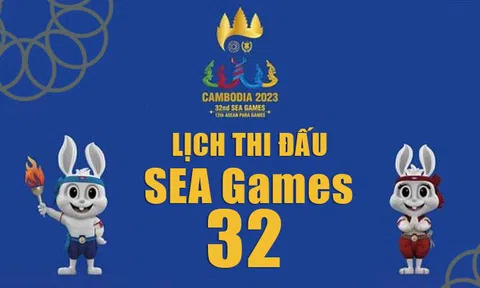 Lịch thi đấu các môn thể thao tại SEA Games 32