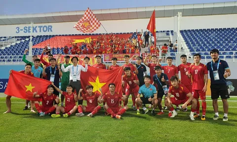 Đội tuyển U23 Việt Nam nằm ở nhóm hạt giống số 1 tại Vòng loại giải Bóng đá U23 châu Á 2024