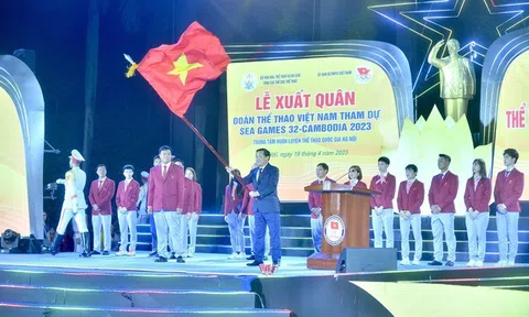 Lễ xuất quân đoàn Thể thao Việt Nam dự SEA Games 32