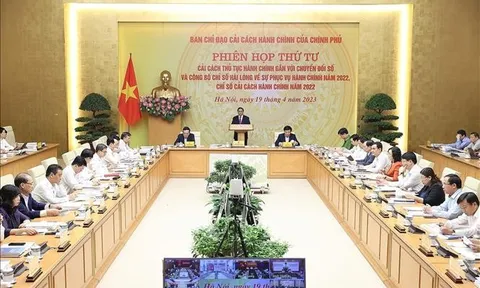 Thủ tướng: Người đứng đầu có vai trò, trách nhiệm quan trọng trong cải cách hành chính