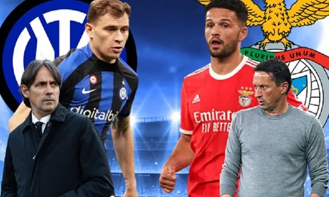 Tứ kết lượt về Champions League > Inter Milan - Benfica (2 giờ ngày 20/4): Chờ derby thành Milan ở bán kết Champions League