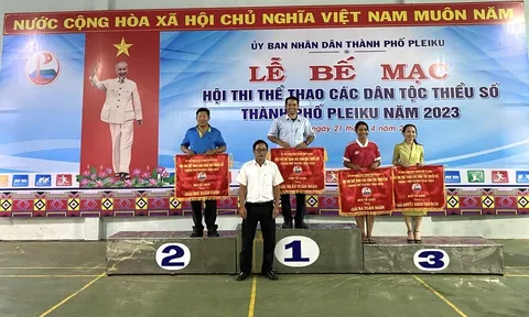 Hội thi Thể thao các dân tộc thiểu số thành phố Pleiku năm 2023
