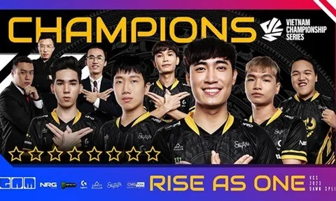 GAM Esports vô địch với thành tích bất bại VCS Mùa Xuân 2023