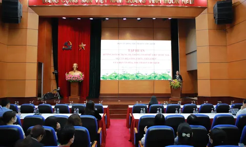 Tập huấn sử dụng hệ thống cơ sở dữ liệu quốc gia về cán bộ, công chức, viên chức của Bộ VHTTDL