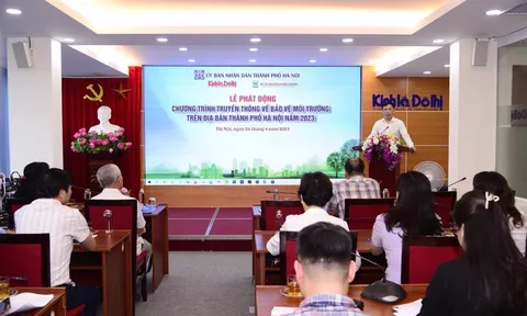 Lễ phát động Chương trình truyền thông “Bảo vệ môi trường trên địa bàn thành phố Hà Nội năm 2023”