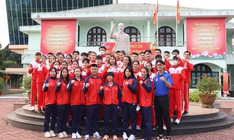 Gặp mặt đoàn vận động viên, huấn luyện viên tham dự SEA Games 32 tại thành phố Hồ Chí Minh