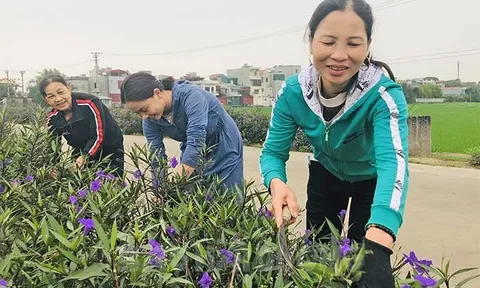 Phụ nữ xã Thống Nhất chung tay bảo vệ môi trường