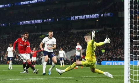Huấn luyện viên Erik ten Hag chỉ trích học trò sau trận hòa Tottenham