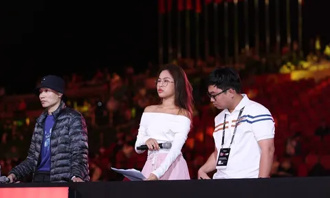 Tốp 3 Miss Charm Vietnam làm MC song ngữ ở đêm chung kết Bảng Quốc tế Dalat Best Dance Crew 2023