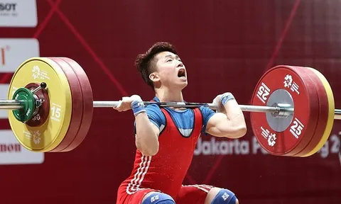 Cử tạ Việt Nam dự giải vô địch châu Á 2023 tranh vé Olympic 2024