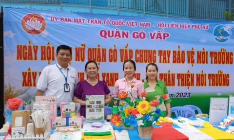 Phụ nữ quận Gò Vấp chung tay bảo vệ môi trường
