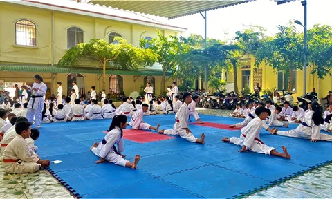 Lâm Đồng tổ chức thi lên đai môn Karate