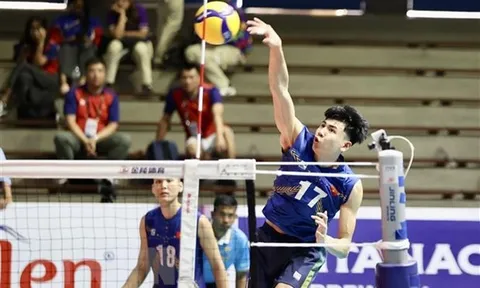 SEA Games 32: Đội tuyển Bóng chuyền nam Việt Nam vào bán kết 