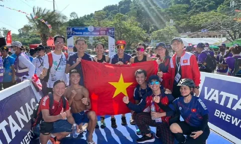 Aquathlon Việt Nam giành huy chương lịch sử tại SEA Games 32