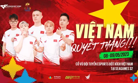 Đội tuyển eSport Đột kích Việt Nam quyết bảo vệ tấm huy chương vàng SEA Games