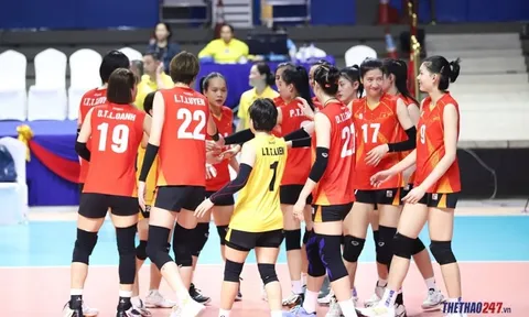 Khởi tranh môn Bóng chuyền nữ SEA Games 32: Việt Nam giành chiến thắng trước Singapore