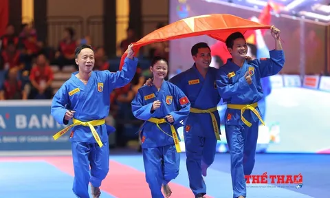 Vovinam giành huy chương vàng nội dung đa luyện vũ khí nữ